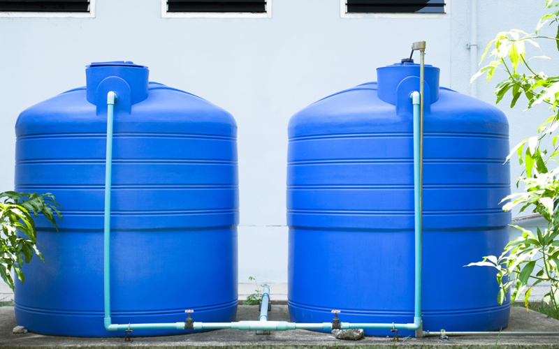 Overhead Water Tank Cleaning